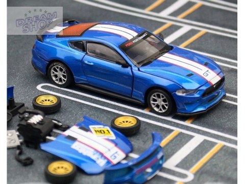 Zestaw Metalowe auto TUNING licencjonowane Ford Mustang GT 1:42 ZA5057 Zestaw Metalowe auto TUNING licencjonowane Ford Mustang GT 1:42 ZA5057