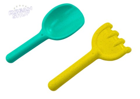 Zestaw Zabawek Do Piasku Młynek Grabki Łopatka Foremki Zestaw Zabawek Do Piasku Młynek Grabki Łopatka Foremki
