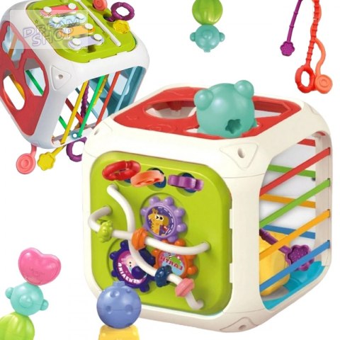 WOOPIE BABY Sensoryczna Edukacyjna Kostka Aktywności WOOPIE BABY Sensoryczna Edukacyjna Kostka Aktywności