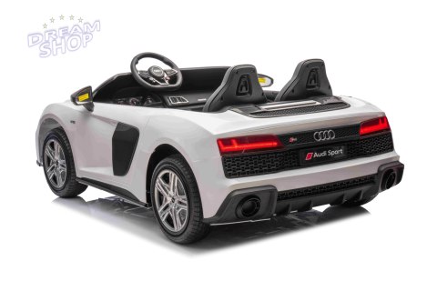 Pojazd Audi Spyder R8 LIFT STRONG Biały Pojazd Audi Spyder R8 LIFT STRONG Biały