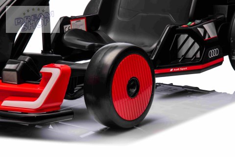 Pojazd Gokart Audi z Funkcją Driftu Czerwony Pojazd Gokart Audi z Funkcją Driftu Czerwony