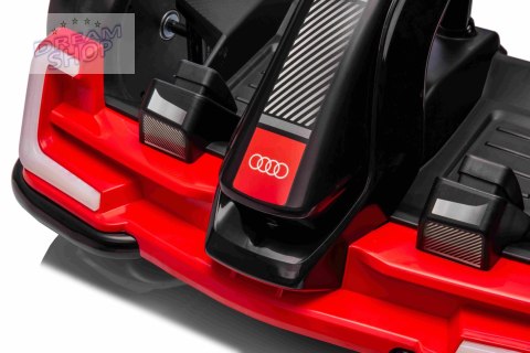 Pojazd Gokart Audi z Funkcją Driftu Czerwony Pojazd Gokart Audi z Funkcją Driftu Czerwony