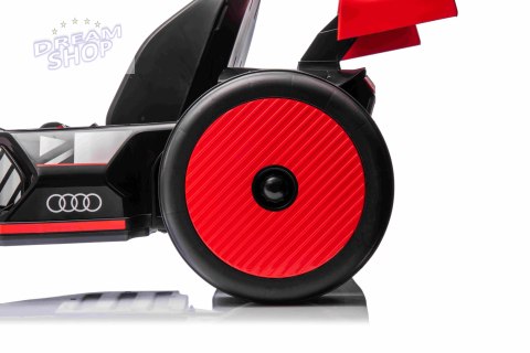 Pojazd Gokart Audi z Funkcją Driftu Czerwony Pojazd Gokart Audi z Funkcją Driftu Czerwony
