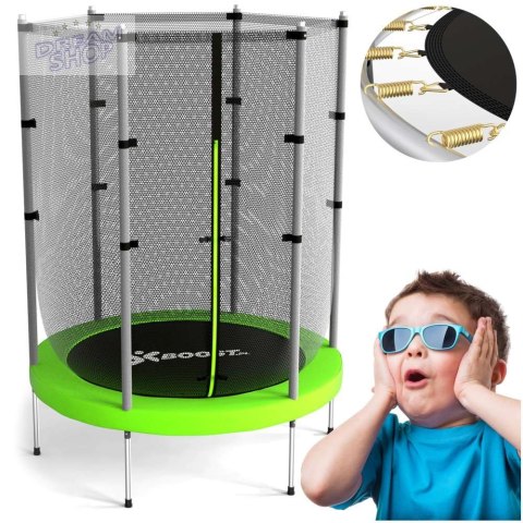 Trampolina z siatką wewnętrzną SAUT 140 cm Trampolina z siatką wewnętrzną SAUT 140 cm