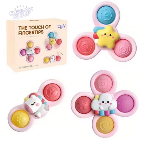 WOOPIE BABY Kosmiczny Spinner Pop-it Zabawka Sensoryczna Wymienne 3 szt Różowy. WOOPIE BABY Kosmiczny Spinner Pop-it Zabawka Sensoryczna Wymienne 3 szt Różowy.