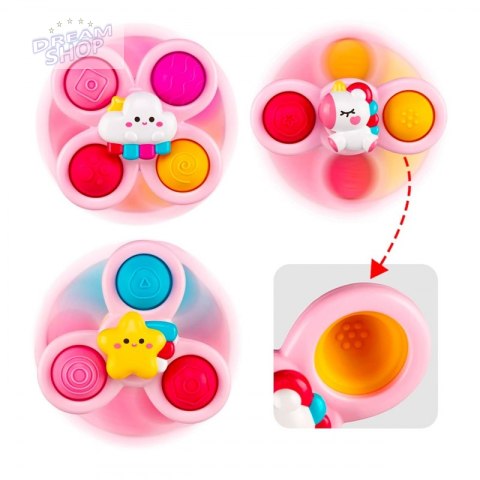 WOOPIE BABY Kosmiczny Spinner Pop-it Zabawka Sensoryczna Wymienne 3 szt Różowy. WOOPIE BABY Kosmiczny Spinner Pop-it Zabawka Sensoryczna Wymienne 3 szt Różowy.
