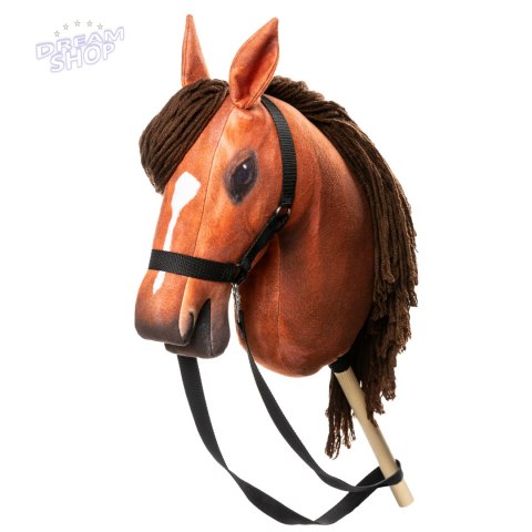 Hobby Horse Skippi A3 - Bursztyn - zabawka dla dziewczynki konik na kiju Hobby Horse Skippi A3 - Bursztyn - zabawka dla dziewczynki konik na kiju