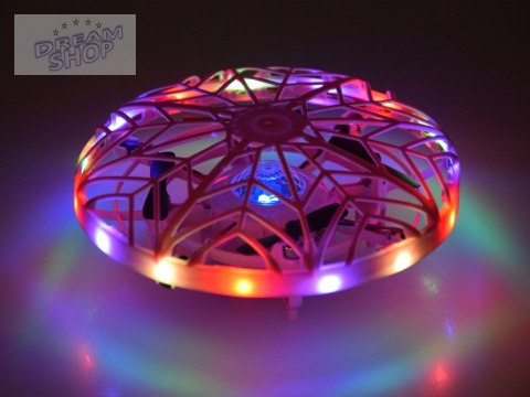 Latający dysk Dron z światłem LED Zdalnie sterowany ręką RC0653 RO Latający dysk Dron z światłem LED Zdalnie sterowany ręką RC0653 RO