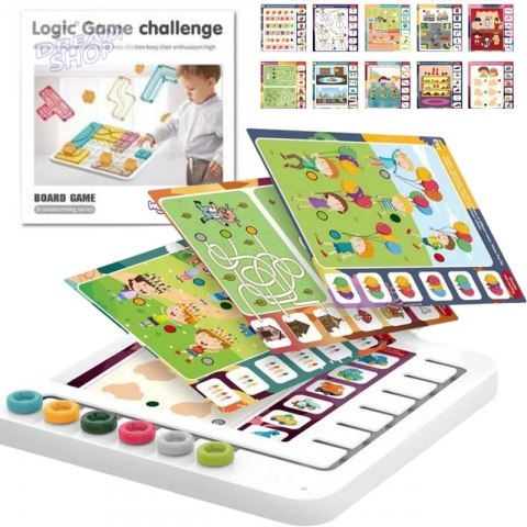 WOOPIE Zestaw 60 Gier Logicznych 3+ WOOPIE Zestaw 60 Gier Logicznych 3+
