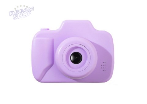 Aparat Dla Dzieci Zdjęcia Nagrywanie Gry Karta Pamięci 64GB Fioletowy Aparat Dla Dzieci Zdjęcia Nagrywanie Gry Karta Pamięci 64GB Fioletowy