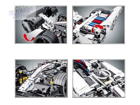 Klocki techniczne 1152-elementów Auto wyścigowe Bolid F1.FW41 ZA5309