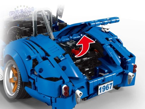 Klocki techniczne 1816-elementów Auto sportowe Cobra-427 ZA5307 Klocki techniczne 1816-elementów Auto sportowe Cobra-427 ZA5307