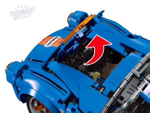 Klocki techniczne 1816-elementów Auto sportowe Cobra-427 ZA5307 Klocki techniczne 1816-elementów Auto sportowe Cobra-427 ZA5307