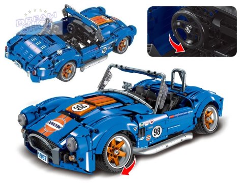 Klocki techniczne 1816-elementów Auto sportowe Cobra-427 ZA5307 Klocki techniczne 1816-elementów Auto sportowe Cobra-427 ZA5307