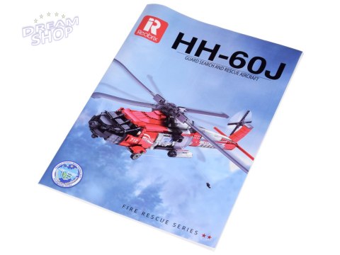 Klocki techniczne SikorskyHH-60J Jayhawk 1137el śmigłowiec lotniczy ZA5302 Klocki techniczne SikorskyHH-60J Jayhawk 1137el śmigłowiec lotniczy ZA5302