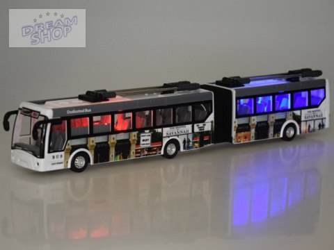 Trolejbus zdalnie sterowany na pilota 36 cm autobus miejscki RC0673 Trolejbus zdalnie sterowany na pilota 36 cm autobus miejscki RC0673