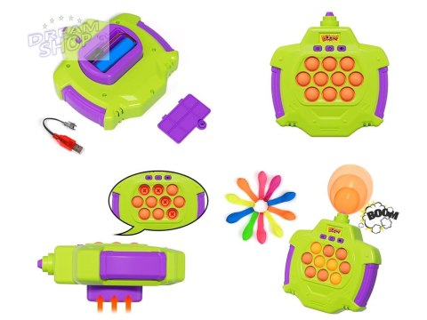 Gra zręcznościowa bąbelkowa szybka seria napompuj balon Pop it GR0698 Gra zręcznościowa bąbelkowa szybka seria napompuj balon Pop it GR0698