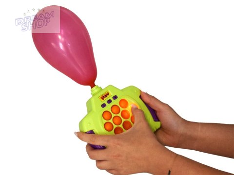 Gra zręcznościowa bąbelkowa szybka seria napompuj balon Pop it GR0698 Gra zręcznościowa bąbelkowa szybka seria napompuj balon Pop it GR0698