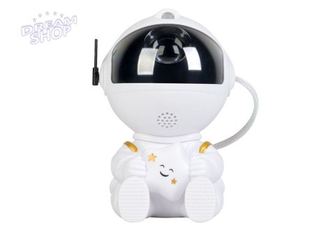 Projektor Astronauta Z Gwiazdą LED USB Pilot Sterujący Projektor Astronauta Z Gwiazdą LED USB Pilot Sterujący
