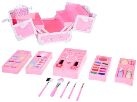 Duży zestaw do makijażu kuferek kosmetyki makeup dla dziewczynki ZA5177 Duży zestaw do makijażu kuferek kosmetyki makeup dla dziewczynki ZA5177