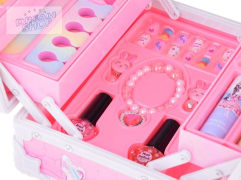 Duży zestaw do makijażu kuferek kosmetyki makeup dla dziewczynki ZA5177 Duży zestaw do makijażu kuferek kosmetyki makeup dla dziewczynki ZA5177