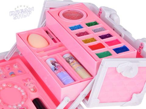 Duży zestaw do makijażu kuferek kosmetyki makeup dla dziewczynki ZA5177 Duży zestaw do makijażu kuferek kosmetyki makeup dla dziewczynki ZA5177