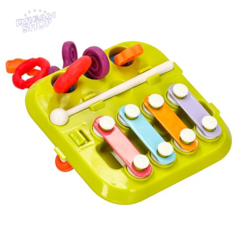 Kostka edukacyjna sorter cymbałki 7w1 Bibi-inn Kostka edukacyjna sorter cymbałki 7w1 Bibi-inn