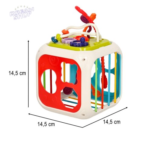Kostka edukacyjna sorter cymbałki 7w1 Bibi-inn Kostka edukacyjna sorter cymbałki 7w1 Bibi-inn
