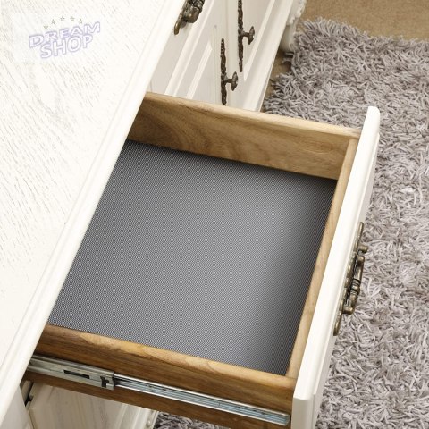 Mata antypoślizgowa do szuflad LARGO 48 x 300 szara Mata antypoślizgowa do szuflad LARGO 48 x 300 szara