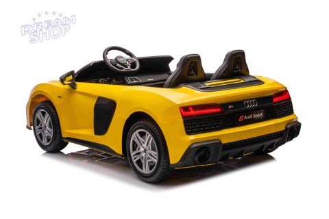 Pojazd Audi Spyder R8 LIFT Żółty Pojazd Audi Spyder R8 LIFT Żółty