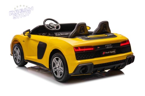 Pojazd Audi Spyder R8 LIFT Żółty Pojazd Audi Spyder R8 LIFT Żółty