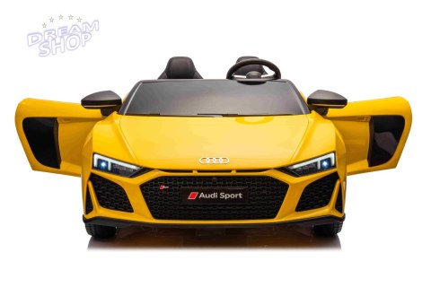 Pojazd Audi Spyder R8 LIFT Żółty Pojazd Audi Spyder R8 LIFT Żółty