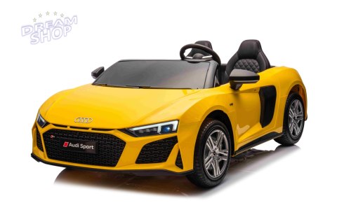 Pojazd Audi Spyder R8 LIFT Żółty Pojazd Audi Spyder R8 LIFT Żółty