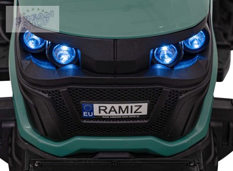 Pojazd Traktor GROW 1804 Ciemno Zielony Pojazd Traktor GROW 1804 Ciemno Zielony