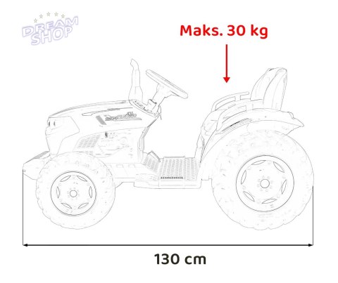 Pojazd Traktor GROW 1804 Ciemno Zielony Pojazd Traktor GROW 1804 Ciemno Zielony