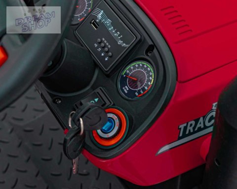 Pojazd Traktor GROW 1804 Czerwony Pojazd Traktor GROW 1804 Czerwony