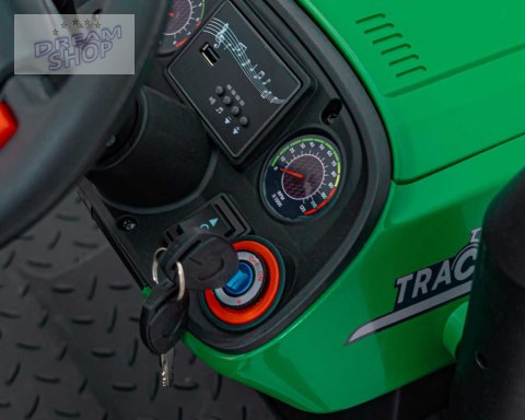 Pojazd Traktor GROW 1804 Jasno Zielony Pojazd Traktor GROW 1804 Jasno Zielony