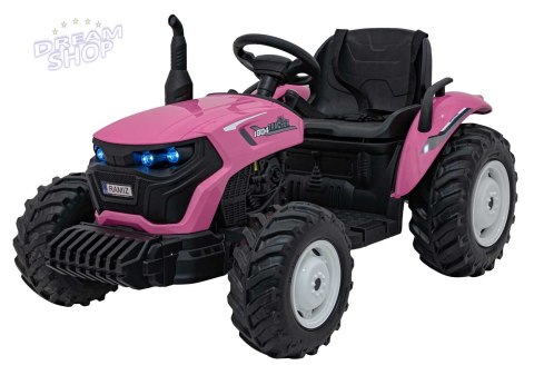 Pojazd Traktor GROW 1804 Różowy Pojazd Traktor GROW 1804 Różowy