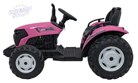 Pojazd Traktor GROW 1804 Różowy Pojazd Traktor GROW 1804 Różowy