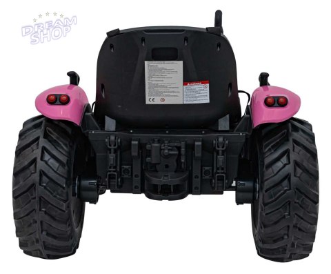 Pojazd Traktor GROW 1804 Różowy Pojazd Traktor GROW 1804 Różowy