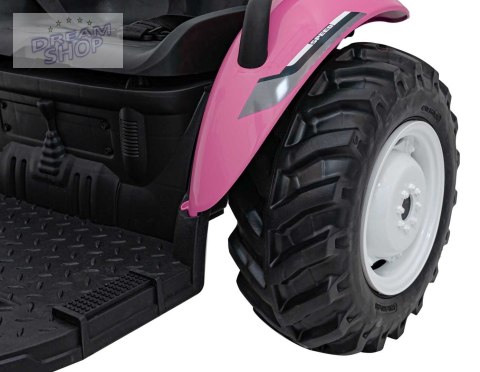 Pojazd Traktor GROW 1804 Różowy Pojazd Traktor GROW 1804 Różowy