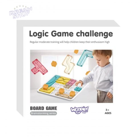 WOOPIE Zestaw Gier Planszowych Logicznych 10w1 WOOPIE Zestaw Gier Planszowych Logicznych 10w1