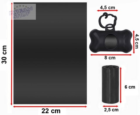 Woreczki na psie odchody BUSTER 1400 sztuk Woreczki na psie odchody BUSTER 1400 sztuk