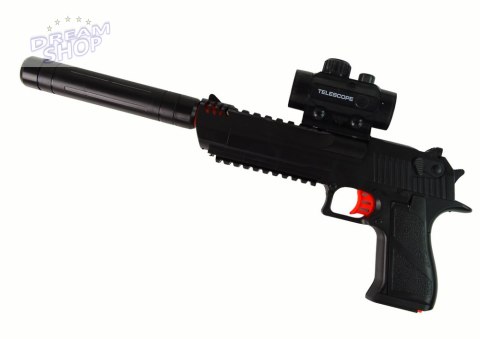 Karabin Pistolet na Kulki Wodne Akcesoria Czarny Karabin Pistolet na Kulki Wodne Akcesoria Czarny