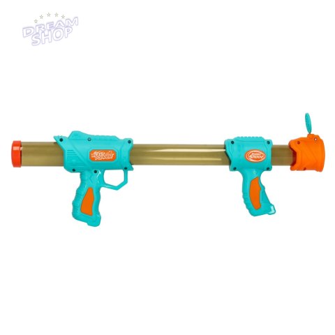 Pistolet karabin na kulki naboje 2w1 niebieski Pistolet karabin na kulki naboje 2w1 niebieski