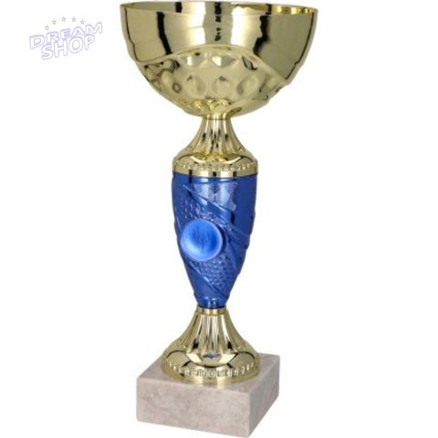 Puchar metalowy złoto-niebieski T-M 9058D Puchar metalowy złoto-niebieski T-M 9058D