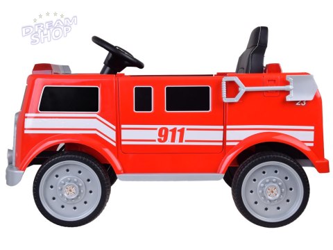 Auto Straż Pożarna Wóz Strażacki na akumulator Koguty Sygnał Radio PA0313 Auto Straż Pożarna Wóz Strażacki na akumulator Koguty Sygnał Radio PA0313