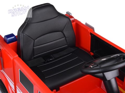 Auto Straż Pożarna Wóz Strażacki na akumulator Koguty Sygnał Radio PA0313 Auto Straż Pożarna Wóz Strażacki na akumulator Koguty Sygnał Radio PA0313