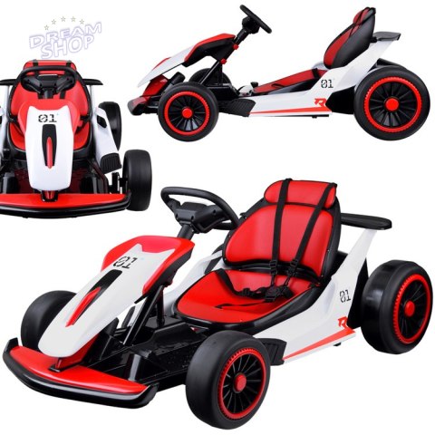Gokart na akumulator z Funkcją Driftu Bolid autko dla dziecka PA0308 Gokart na akumulator z Funkcją Driftu Bolid autko dla dziecka PA0308