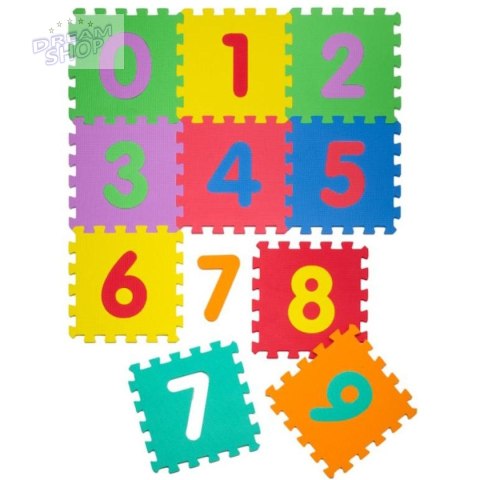 MATA PUZZLE PIANKOWE EVA 40X40 KOLORY 9 ELEMENTY MATA PUZZLE PIANKOWE EVA 40X40 KOLORY 9 ELEMENTY